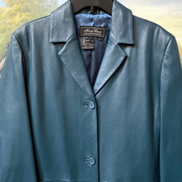 Terry Lewis Classic Luxuries Genuine Leather Women’s Jacket Size Large NEW - Picture 3 of 12